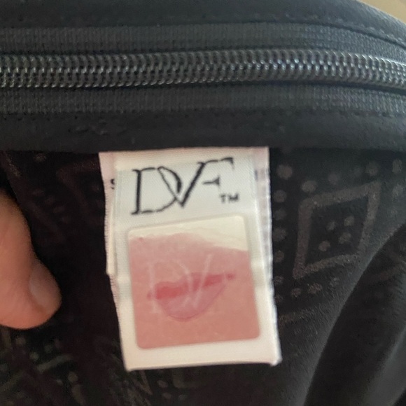 Diane Von Furstenberg black/white sleeveless dress - Picture 8 of 10